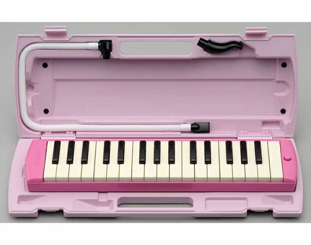 【オリジナルおなまえドレミシールプレゼント】YAMAHA ピアニカ ピンク P-32EP ヤマハ 鍵盤ハーモニカ 32鍵盤 ≪メーカー保証1年≫