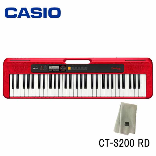 カシオ 61鍵キーボード(ホワイト) CASIO Casiotone CT-S200-WE 返品種別A