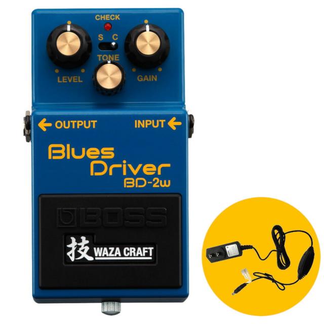 BOSS ボス Blues Driver 技クラフト BD-2W (銀ネジ/日本製) ブルース 