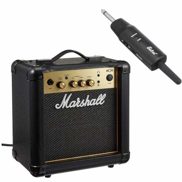 Marshall マーシャル MG10 GOLD ギターアンプ + Bluetoothレシーバー