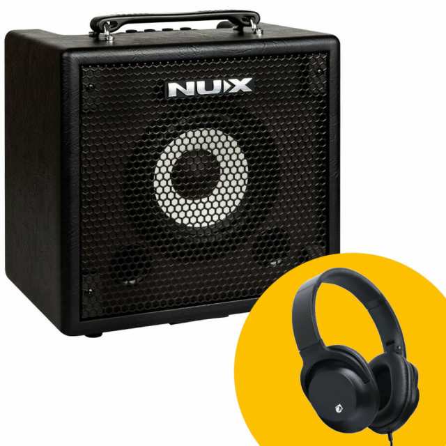 NUX ニューエックス Mighty Bass 50BT ヘッドホン KHP-001 ベース ...