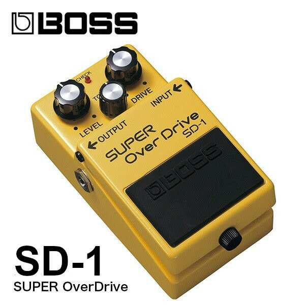 BOSS Super OverDrive SD-1 + ギタースタンド + 5mシールド セット