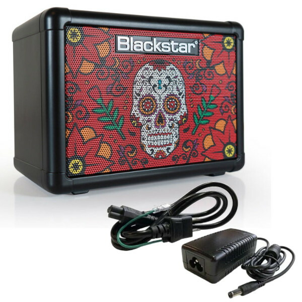 Blackstar コンパクトギターアンプ FLY3 SUGAR SKULL 2  電源アダプター セット《送料無料》の通販は