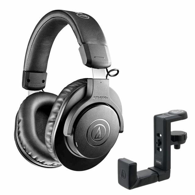 【在庫あり 即納可能】audio-technica オーディオテクニカ ATH-M20xBT ワイヤレスヘッドホン + HPH300 ヘッドホンハンガー《送料無料》