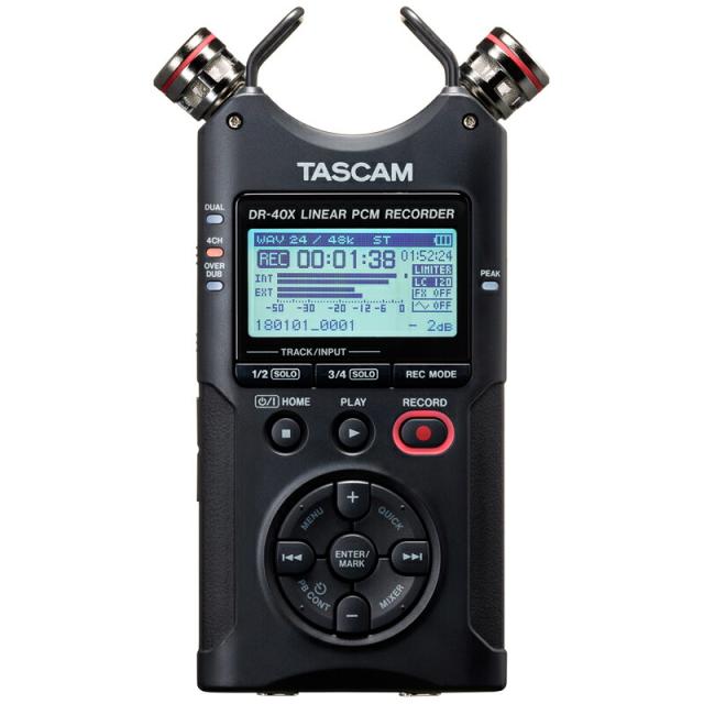在庫あり 即納可能》TASCAM タスカム DR-40X 4トラック デジタル