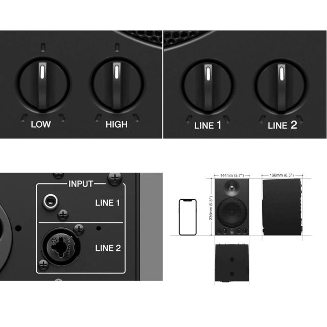 YAMAHA MSP3A ペア スタンド・RCAケーブル付き YAMAHA MSP3A ペア スタンド・RCAケーブル付き YAMAHA MSP3A