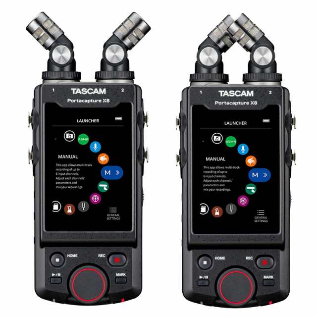 即納可能 送料無料》TASCAM タスカム Portacapture X8 タッチパネル