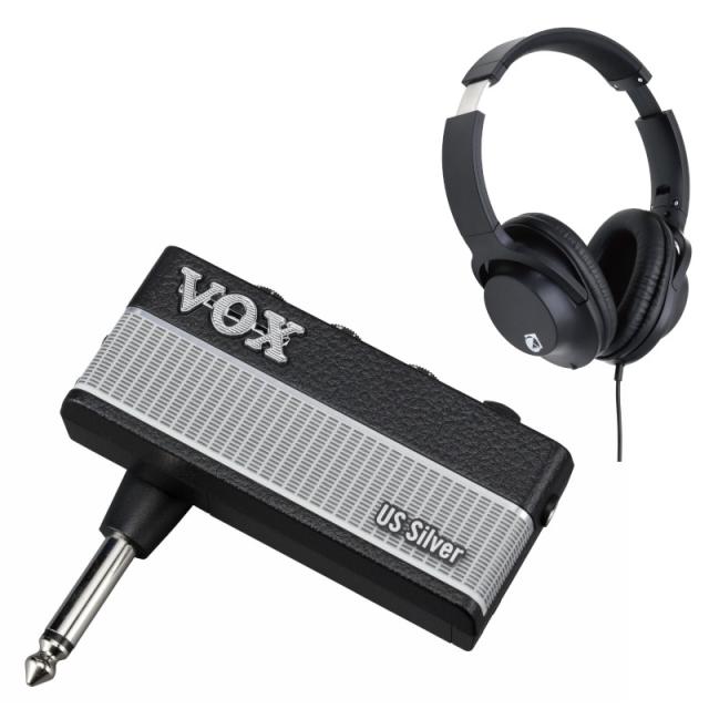 VOX ボックス amPlug3 US Silver (AP3-US)  + KHP-001 ヘッドフォン セット