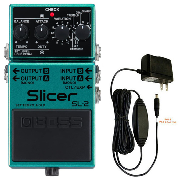 BOSS ボス SL-2 Slicer スライサー + 純正アダプター PSA-100S2 セット
