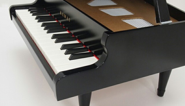 KAWAI ミニピアノ グランドピアノ ブラック 1141 カワイ