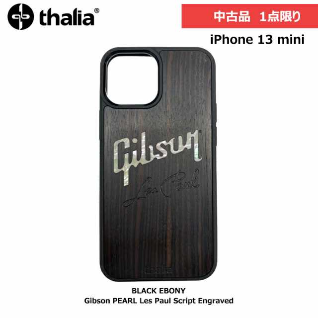 中古品 1点限り】iPhpne 13 mini サイズ Thalia BLACK EBONY / Gibson