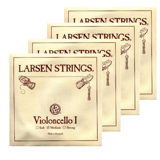 LARSEN チェロ弦　ミディアム　DG線セット ラーセン LARSEN STRINGS チェロ弦 セット / A,D,G,C Cello set 4/4