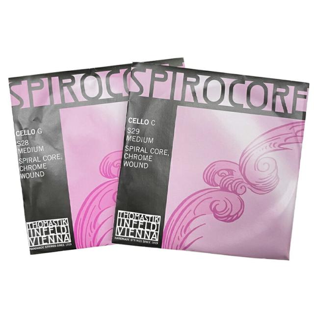 Thomastik-Infeld チェロ弦 SPIROCORE ( スピロコア ) G C線 【 S28