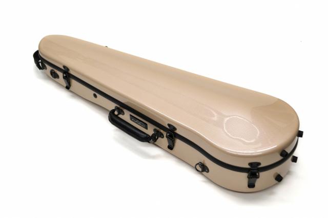 カーボンマック CFV-2 MLT ミルクティー バイオリンケース カーボンファイバー製 軽量 丈夫 ハードケースの通販は