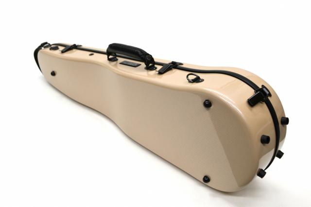 カーボンマック CFV-2 MLT ミルクティー バイオリンケース カーボンファイバー製 軽量 丈夫 ハードケースの通販は