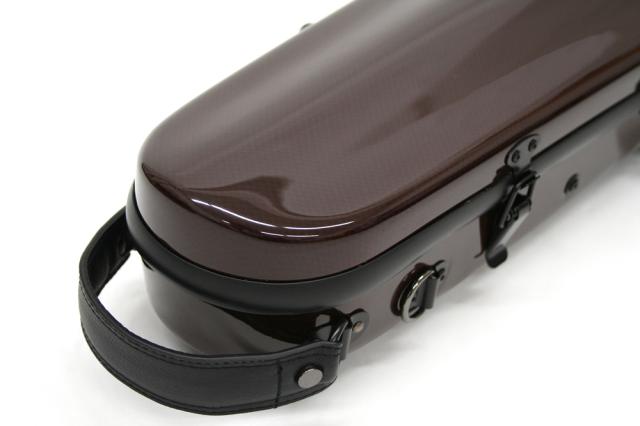 カーボンマック CFV-2 BRN チョコブラウン 軽量 丈夫 カーボンファイバー製 バイオリンケース ハードケース カーボンマック CFV-2 BRN チョコブラウン バイオリンケース カーボン