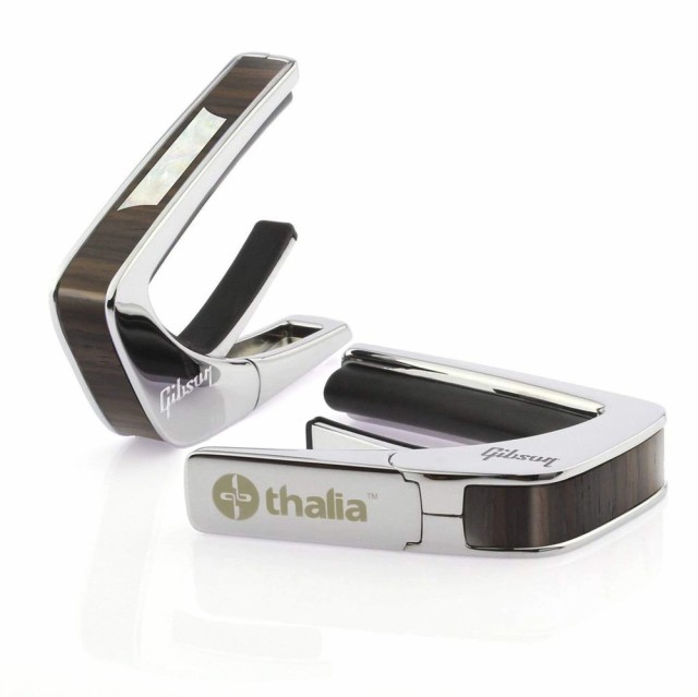 タリア カポ ギブソン ライセンスド・モデル Thalia Capos カポタスト / Gibson TRAPEZOID Indian Rosewood Chrome 【数量限定/フレッド