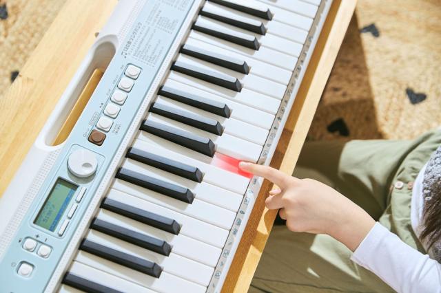 光ナビゲーションキーボード 電子キーボード61鍵 マイク付き Casiotone 光ナビゲーション