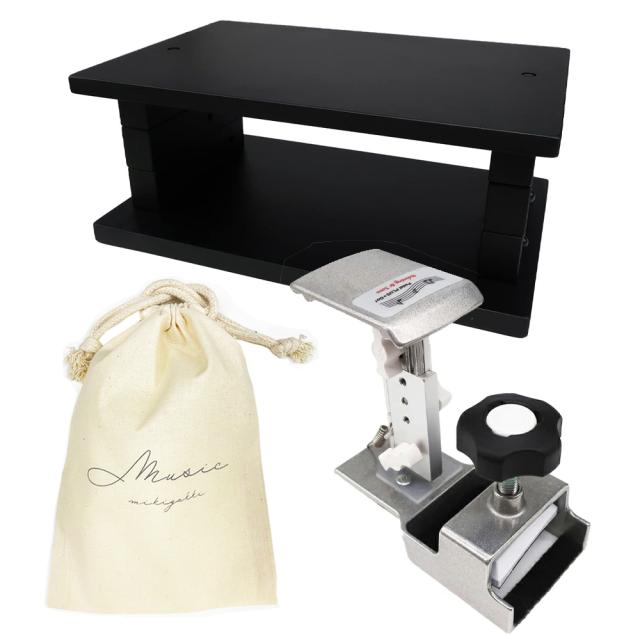 Behning&Sons ペダルプラス ＋ 専用スツール ピアニスタ ＋ オリジナル巾着セット / Pedal PLUS+Do Pianista 補助ペダル ピアノ用