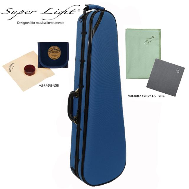 Super Light スーパーライト ビオラケース Shaped 三角型 (ネイビー