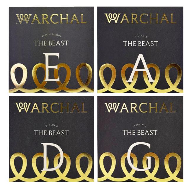 WARCHAL THE BEAST バイオリン 弦セット (E線 ボールエンド：101B102103104) ワーチャル ザ ビースト