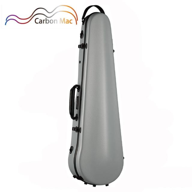 カーボンマック CFV-2 GRY ライトグレー バイオリンケース カーボンファイバー製 軽量 丈夫 ハードケース