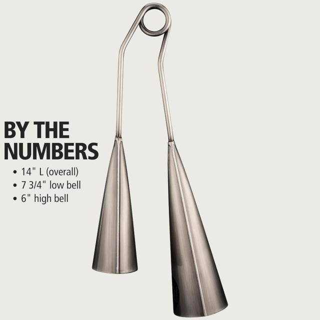MEINL Percussion マイネル アゴゴ Modern Style A-GO-GO Steel Finish Model Large STBAG2 【国内正規品】_3