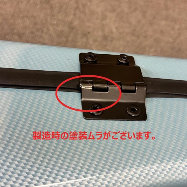 《アウトレット品》 カーボンマック CFV-2 ABL アッシュブルー バイオリンケース カーボンファイバー製 軽量 丈夫 ハードケース_2