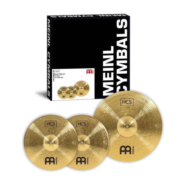 MEINL HCS Series シンバルセット 14 Hihat/ 18 Crash-Ride HCS1418 【国内正規品】