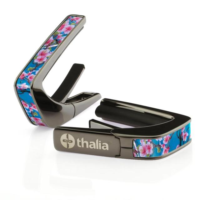 タリア カポ Thalia Capos LIMITED EDITION Cherry Blossom さくら 桜 / Black Chrome ギター 12インチフレットパッド付属