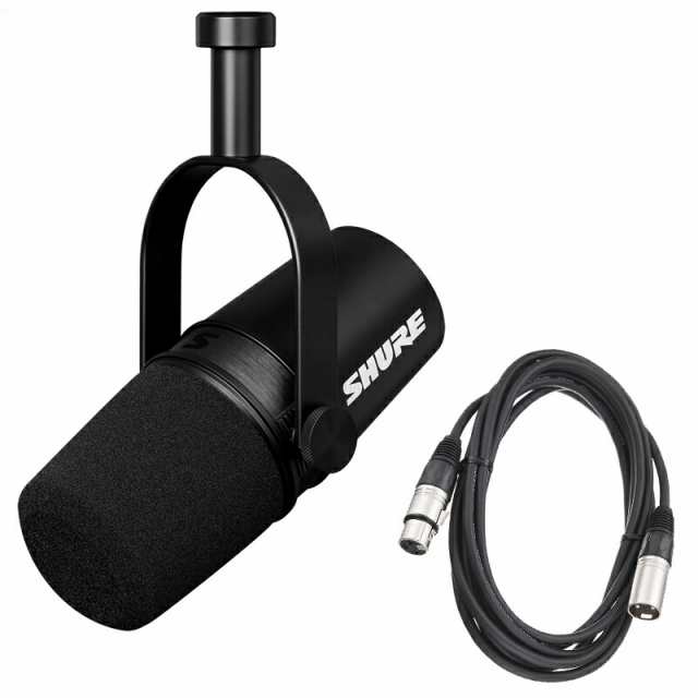 ケーブル付お買い得品 数量限定】SHURE ポッドキャスト マイクロホン