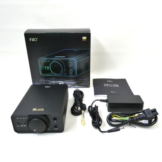 アウトレット品》 FIIO K7 ヘッドホンアンプ DAC内蔵 (FIO-K7-B アウトレット品》 FIIO K7 ヘッドホンアンプ DAC内蔵 (FIO-K7-B