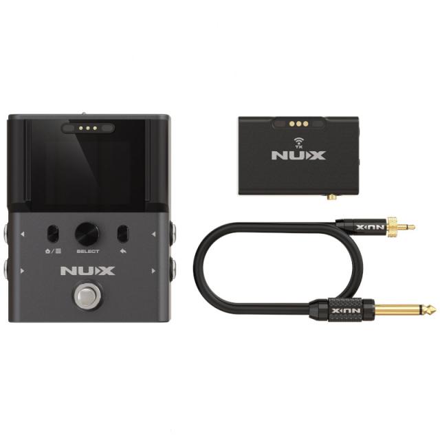 在庫在り 即納可能》　NUX B-8 2.4GHz ギター/ベース用ワイヤレスシステム ペダルタイプの受信機 + コンパクトな送信機のセット