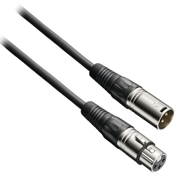audio-technica オーディオテクニカ BX3/3.0 BK オーディオインターフェイスやミキサーなどとマイクロホンを接続するXLRケーブル 《3本セット》_1