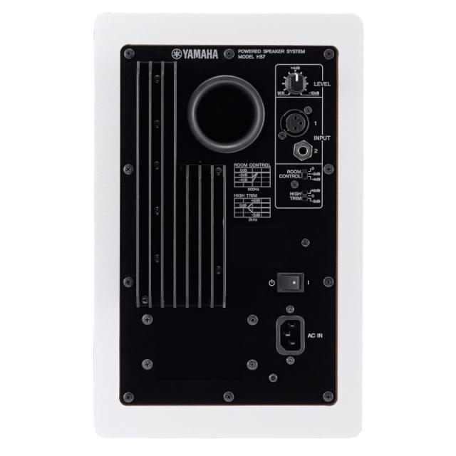 YAMAHA ヤマハ HS7 白 スタジオ モニタースピーカー パワーアンプ内蔵_2