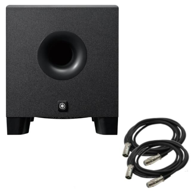 YAMAHA ヤマハ HS8S パワード サブウーファー パワーアンプ内蔵 + 3m
