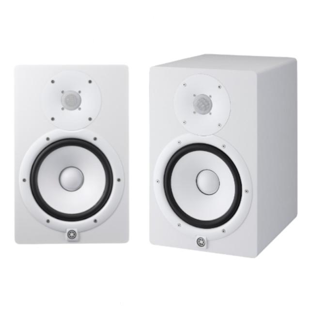 YAMAHA ヤマハ HS8 白 スタジオ モニタースピーカー パワーアンプ内蔵 【2本set】