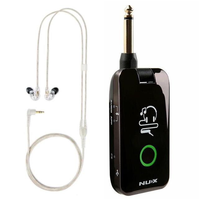 NUX ニューエックス  Mighty Plug MP-2 + + SHURE SE215-CL-A (クリア) カナル型 高遮音性 イヤホン
