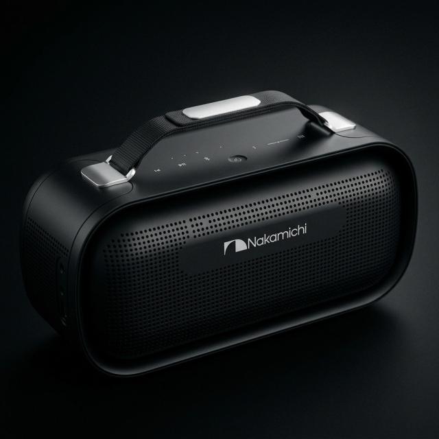 《 2026.06.12 新発売 即納可能 》 Nakamichi ナカミチ N-Power Ultra 堅牢な作りの ポータブルスピーカー 14,058円