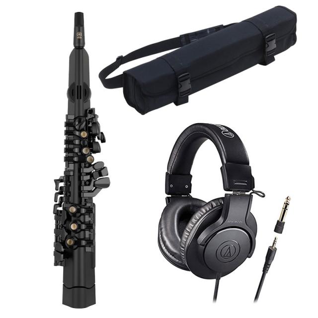 YAMAHA デジタルサックス YDS-120 + ヘッドホン ATH-M20X +