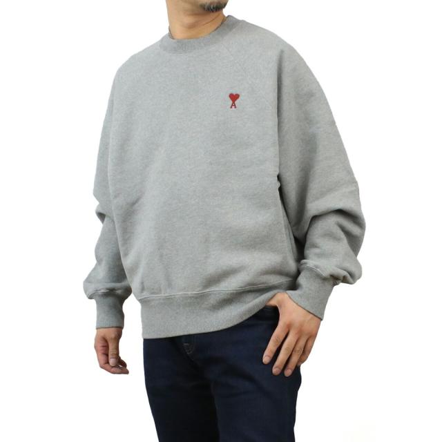 ami アミパリス グレースウェット トレーナー Lサイズ 新品タグ付 アミパリス グレー スウェット トレーナー Lサイズ 新品タグ付 AMI