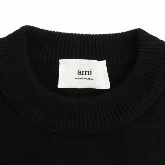 新品】アミパリス AMI PARIS ハートロゴ クルーネックニット セーター