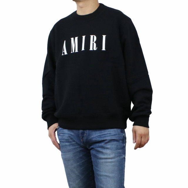 新品】アミリ AMIRI メンズ−スウェット ブランド PXMJL006 001 BLACK