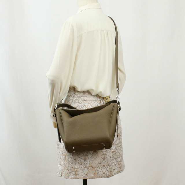 【新品】アペードモッド APEDE MOD セミショルダー ブランド ハンドバッグ CUBE BAG 6971899786327 ETOUPE TOGO ブラウン系 bag-01