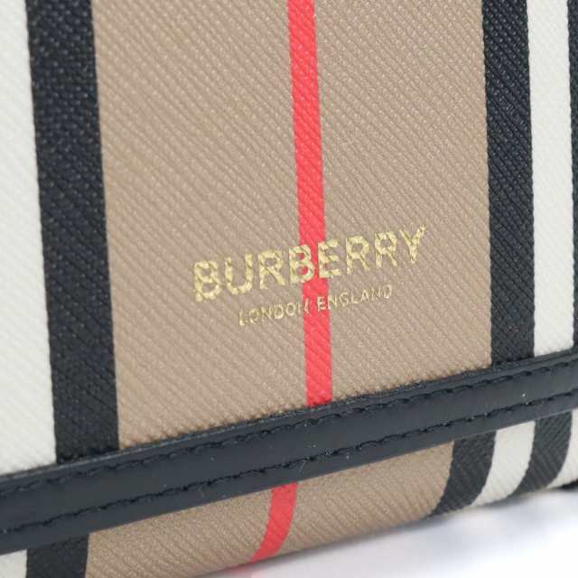 BURBERRY 三つ折り財布 財布 ベージュ バーバリー ミニ財布 小物 折り