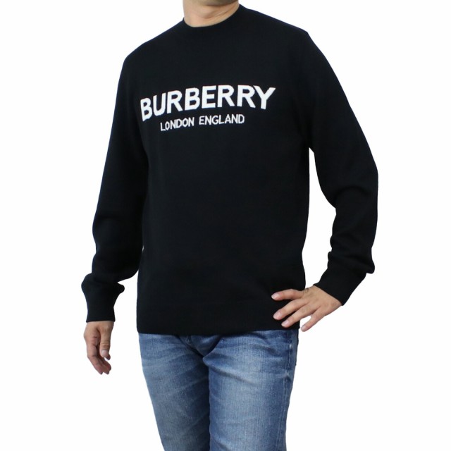 新品】バーバリー BURBERRY メンズ セーター，ニット ブランド ロゴ