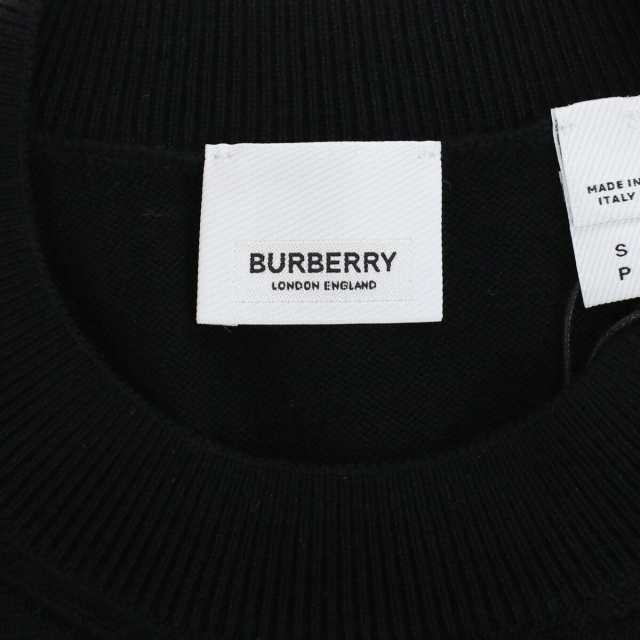 新品】バーバリー BURBERRY メンズ セーター，ニット ブランド ロゴ入り 8054896 A1189 BLACK ブラック warm-04  冬セール の通販はau PAY マーケット - ブランド総合卸ビッグヒット | au PAY マーケット－通販サイト