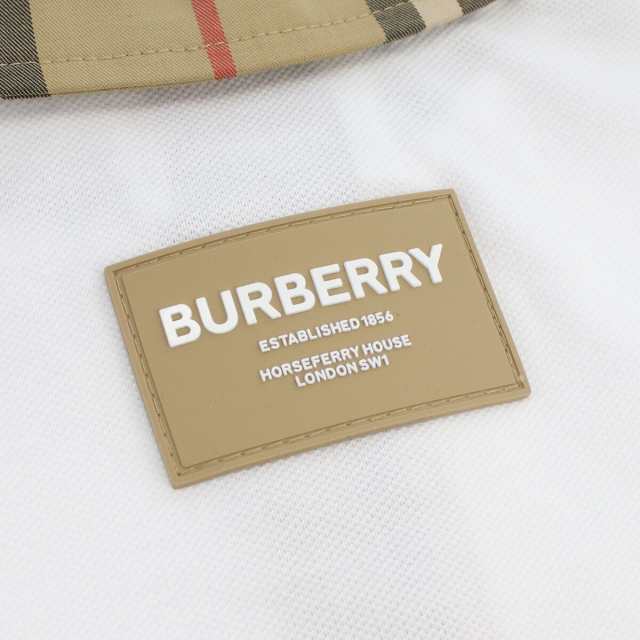 バーバリー BURBERRY ベビー ロンパース ブランド 8063711 A1464 WHITE ホワイト系 kb-01 