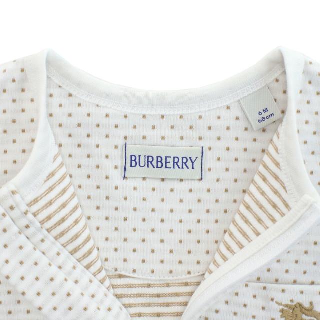 新品】バーバリー BURBERRY ベビー ロンパース ブランド 帽子 2点