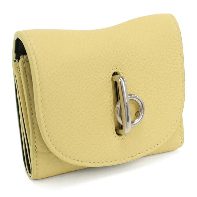 【新品】バーバリー BURBERRY  ロッキングホース 三つ折り財布 小銭入付き ブランド 8081668　A3364 DAFFODIL イエロー系 wallet-01